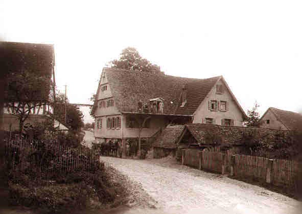 Die Rüflensmühle um 1900